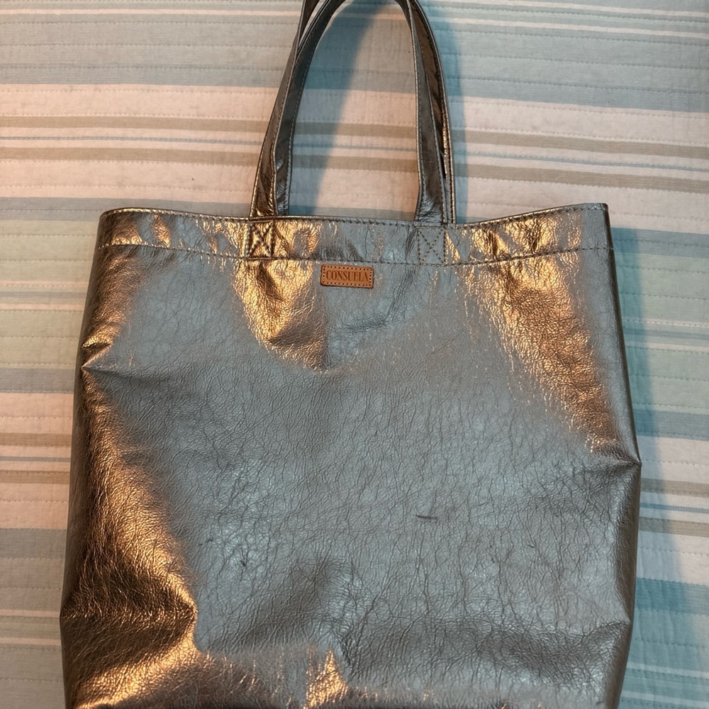 Metallic Tote Bag